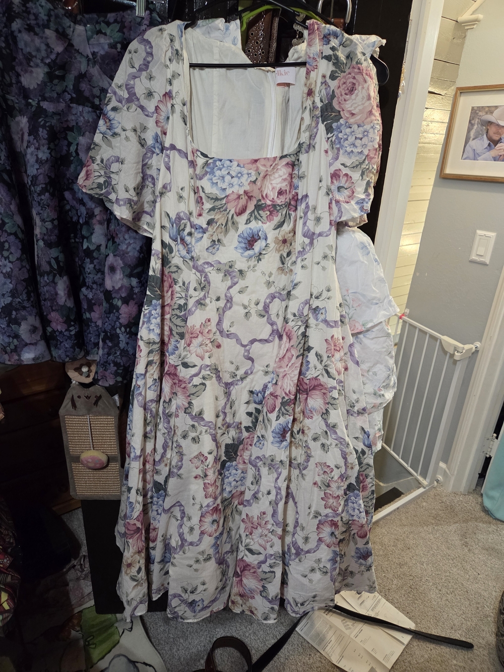 Selkie Poets Wife Bluebell Dress